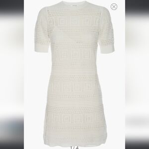 4. NWOT FRAME 70'S OPEN STITCH SWEATER DRESS SIZE XS (NO LINER INCLUDED)